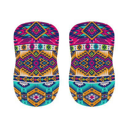 Bright Colors Aztec Pattern Print Bar Stool Covers
