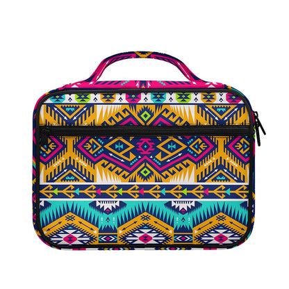 Bright Colors Aztec Pattern Print Briefcase Bible Bag
