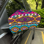 Bright Colors Aztec Pattern Print Car Side Mirror Covers