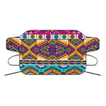 Bright Colors Aztec Pattern Print Car Windshield Snow Cover