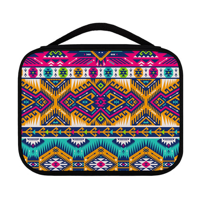 Bright Colors Aztec Pattern Print Classic Bible Case