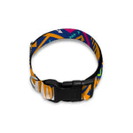 Bright Colors Aztec Pattern Print Dog Collar