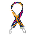 Bright Colors Aztec Pattern Print Dog Seat Belt