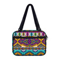 Bright Colors Aztec Pattern Print Double Strap Bible Bag