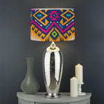 Bright Colors Aztec Pattern Print Drum Lamp Shade