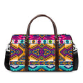 Bright Colors Aztec Pattern Print Duffel Bag