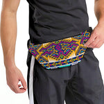 Bright Colors Aztec Pattern Print Fanny Pack