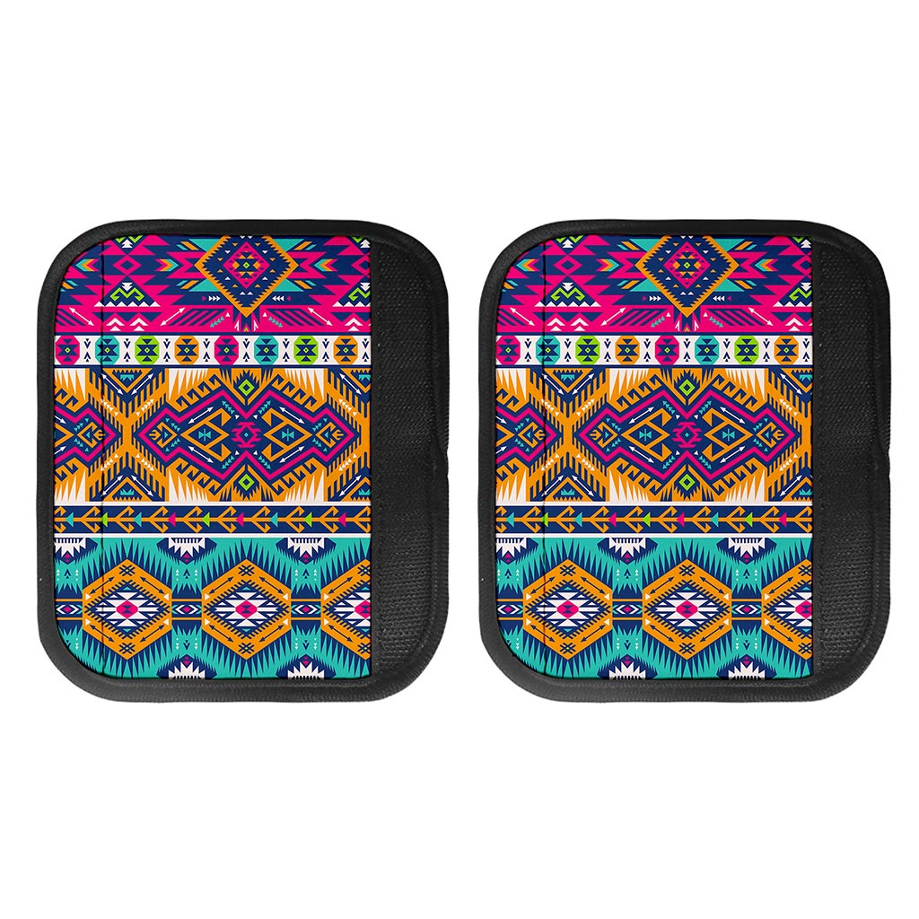 Bright Colors Aztec Pattern Print Handle Covers