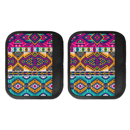 Bright Colors Aztec Pattern Print Handle Covers