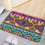 Bright Colors Aztec Pattern Print Indoor Door Mat