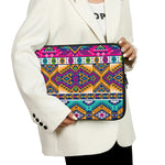 Bright Colors Aztec Pattern Print Laptop Sleeve