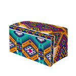 Bright Colors Aztec Pattern Print Leather Tissue Box Cover