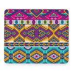 Bright Colors Aztec Pattern Print Mouse Pad