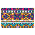 Bright Colors Aztec Pattern Print Polyester Doormat