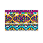 Bright Colors Aztec Pattern Print Polyester Flag