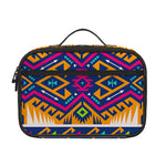 Bright Colors Aztec Pattern Print Portable Lunch Bag