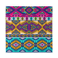 Bright Colors Aztec Pattern Print Silk Bandana