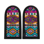 Bright Colors Aztec Pattern Print Skillet Handle Cover