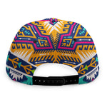 Bright Colors Aztec Pattern Print Snapback Cap