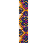 Bright Colors Aztec Pattern Print Table Runner