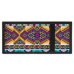 Bright Colors Aztec Pattern Print Trifold Wallet