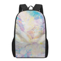 Bright Holographic Print 17 Inch Backpack