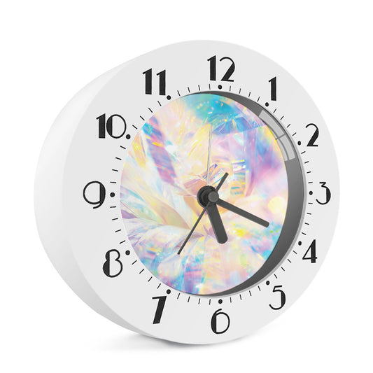 Bright Holographic Print Alarm Clock