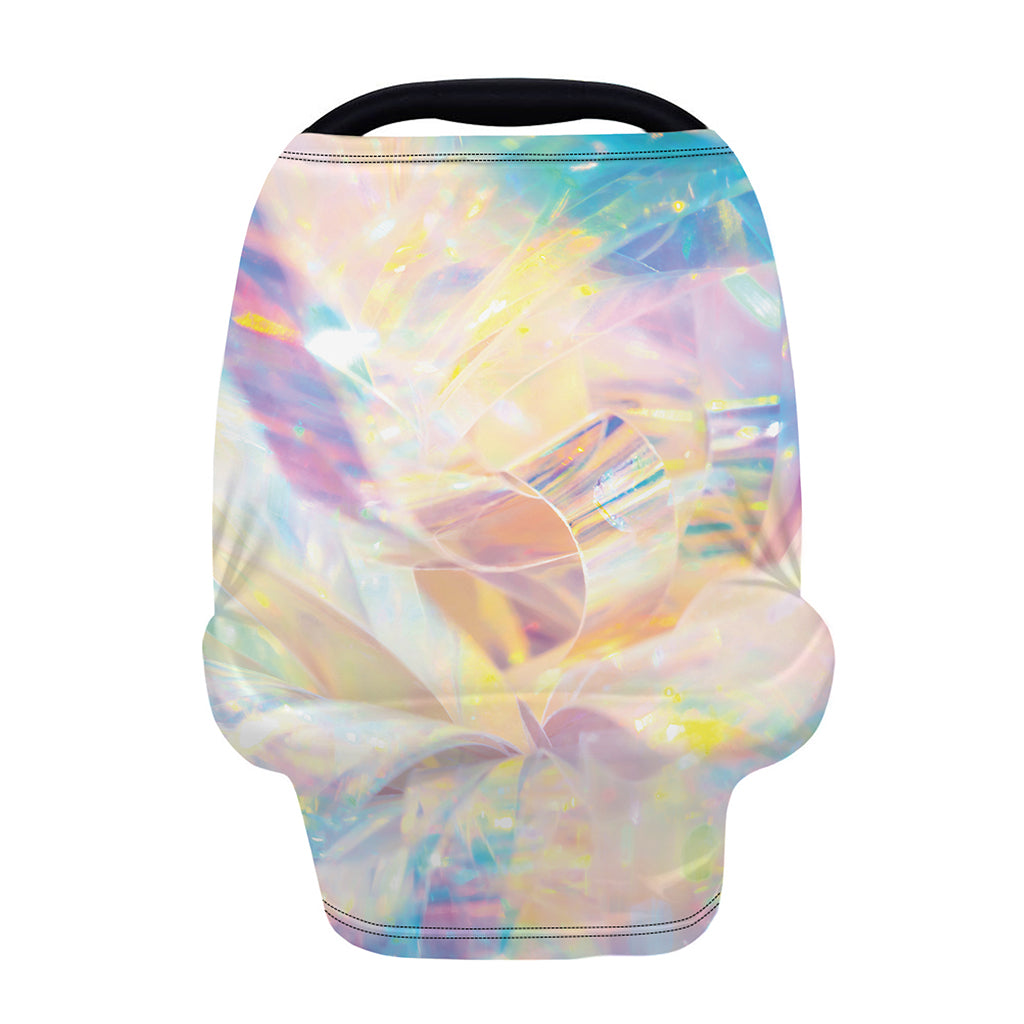 Bright Holographic Print Baby Seat Cover