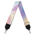 Bright Holographic Print Bag Strap
