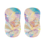Bright Holographic Print Bar Stool Covers