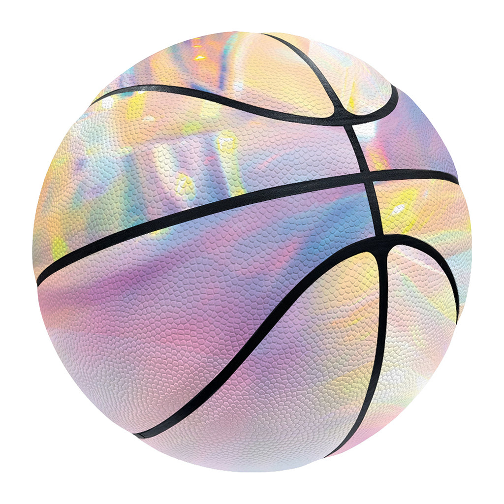 Bright Holographic Print Basketball