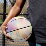 Bright Holographic Print Basketball