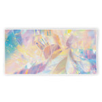 Bright Holographic Print Beach Towel