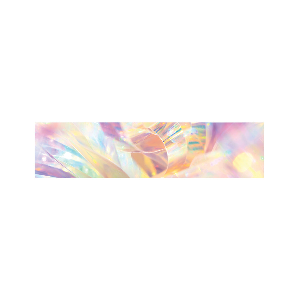 Bright Holographic Print Bed Runner