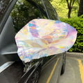 Bright Holographic Print Car Side Mirror Covers