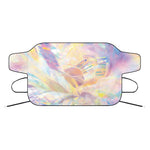 Bright Holographic Print Car Windshield Snow Cover