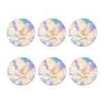 Bright Holographic Print Coaster Set