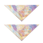 Bright Holographic Print Dog Bandana