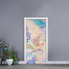 Bright Holographic Print Door Sticker