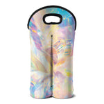 Bright Holographic Print Double Neoprene Wine Tote