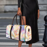 Bright Holographic Print Duffle Bag