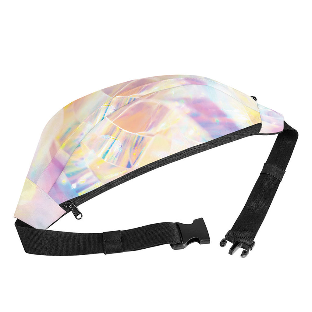 Bright Holographic Print Fanny Pack