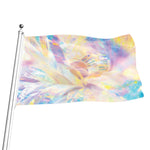 Bright Holographic Print Flag