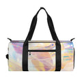 Bright Holographic Print Gym Bag