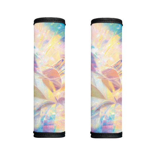 Bright Holographic Print Handle Covers