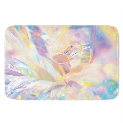 Bright Holographic Print Indoor Door Mat