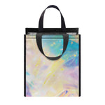 Bright Holographic Print Insulated Lunch Tote