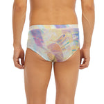 Bright Holographic Print Men's Briefs