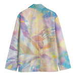 Bright Holographic Print Men's Cotton Blazer