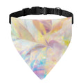 Bright Holographic Print Over The Collar Dog Bandana